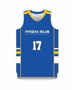 Sublimated BBall Singlet Elite